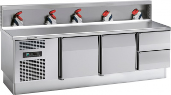 Стенд холодильный ANGELO PO 6BR19VC Минибары холодильные